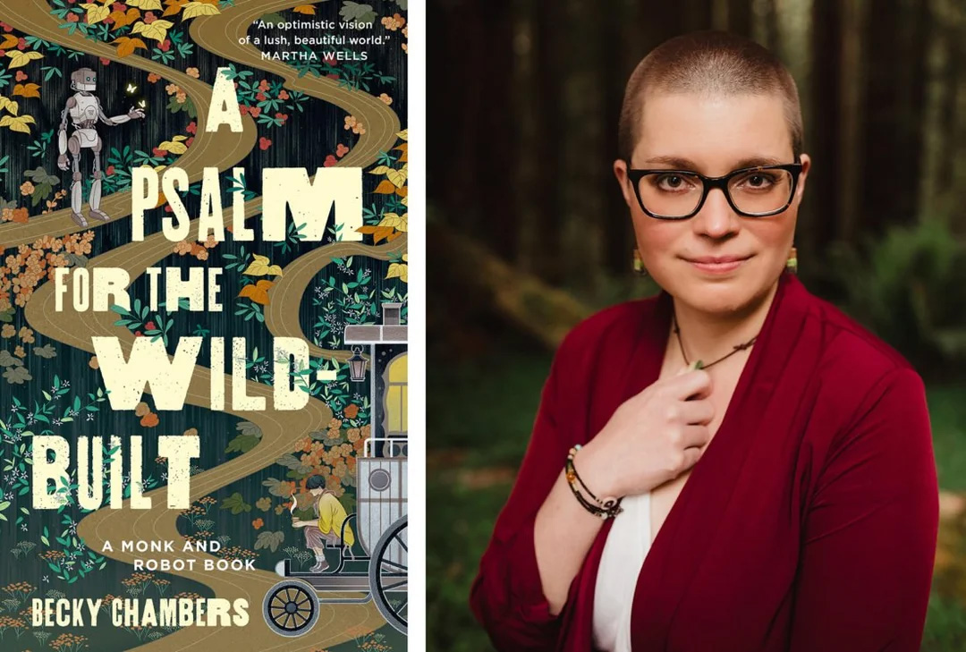 Becky Chambers, author of Psalm for the Wild Built