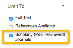 Peer review limiter screenshot
