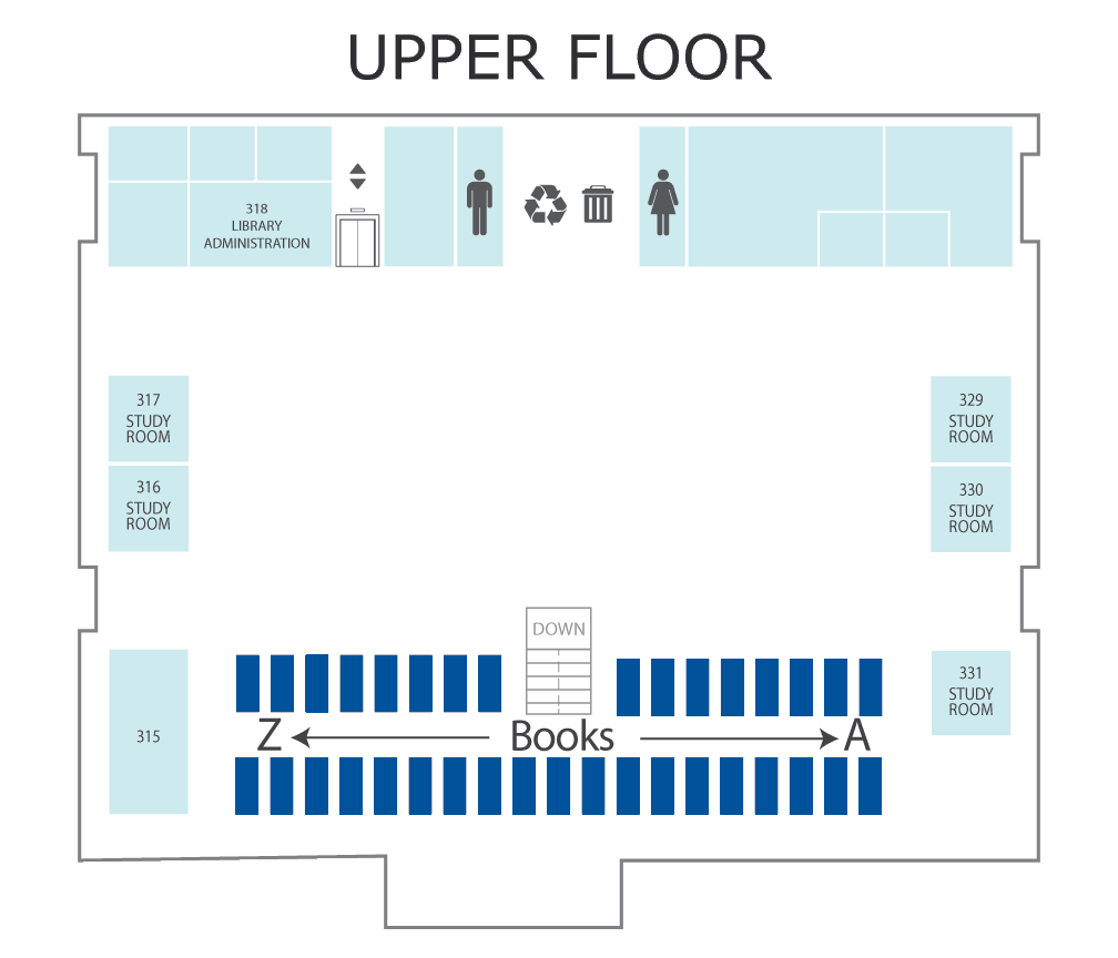 Upper floor collection map