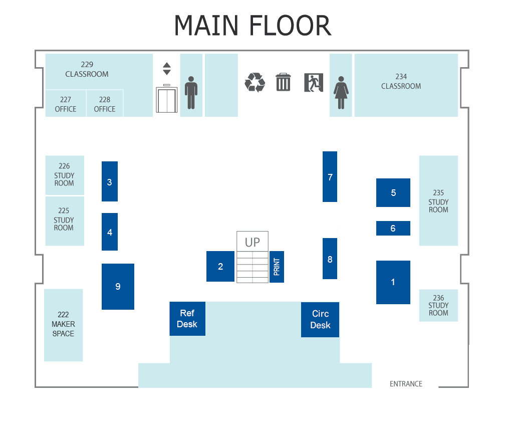 Main Floor Map